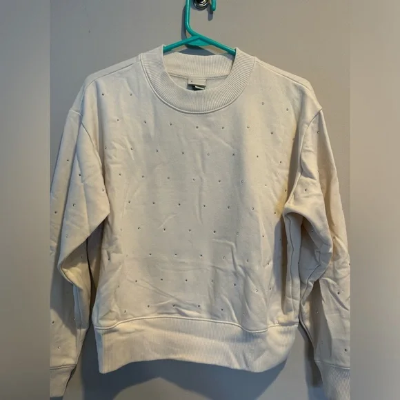 A New Day Crew Neck with Gems - Picture 1 of 3